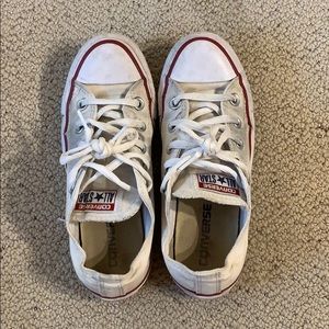 Kid’s White Converse
